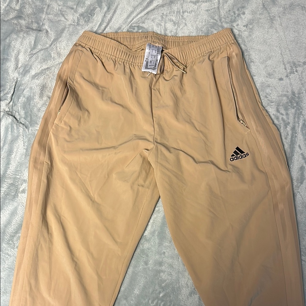 Adidas Tan Track Pants men’s